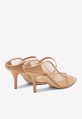 Malone Souliers Maureen 70 Mesh Mules MAUREEN 70-415 NUDE/CASHEW BEIGE