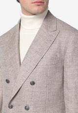 Brunello Cucinelli Double-Breasted Buttoned Blazer MB4247BBDKLI/Q_CUCIN-C019