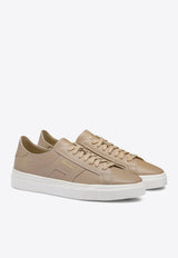 Santoni Double Buckle Low-Top Sneakers MBGT21967PNNTSIWE68BEIGE