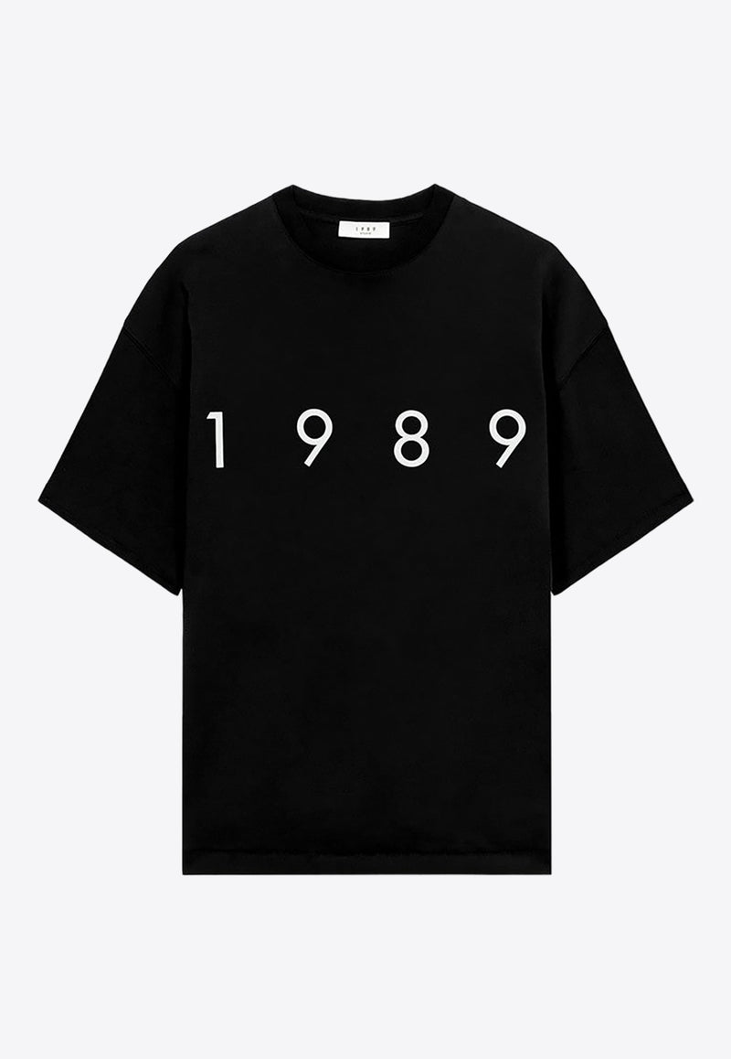 1989 Studio 1989 Logo T-shirt Black MFW24.201.LOGOCO/P_1989-BLK