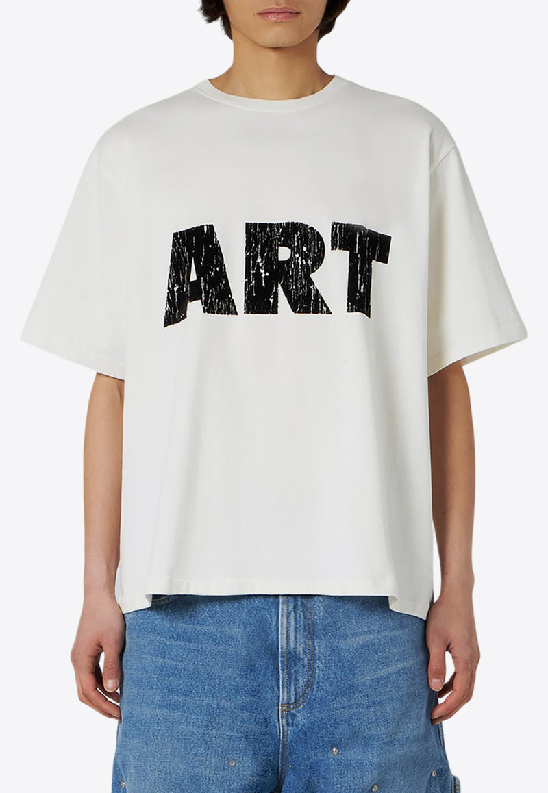 1989 Studio Art Print Crewneck T-shirt White MFW24.201.ARTCO/P_1989-WHT