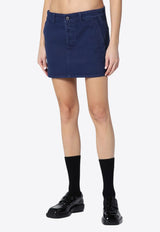 Miu Miu Essential Denim Mini Skirt Blue MG2340OOO1350/Q_MIU-F0589