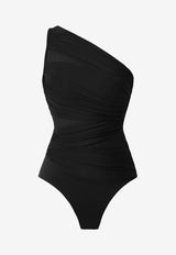 Miraclesuit Network Jena One-Shoulder Swimsuit Black