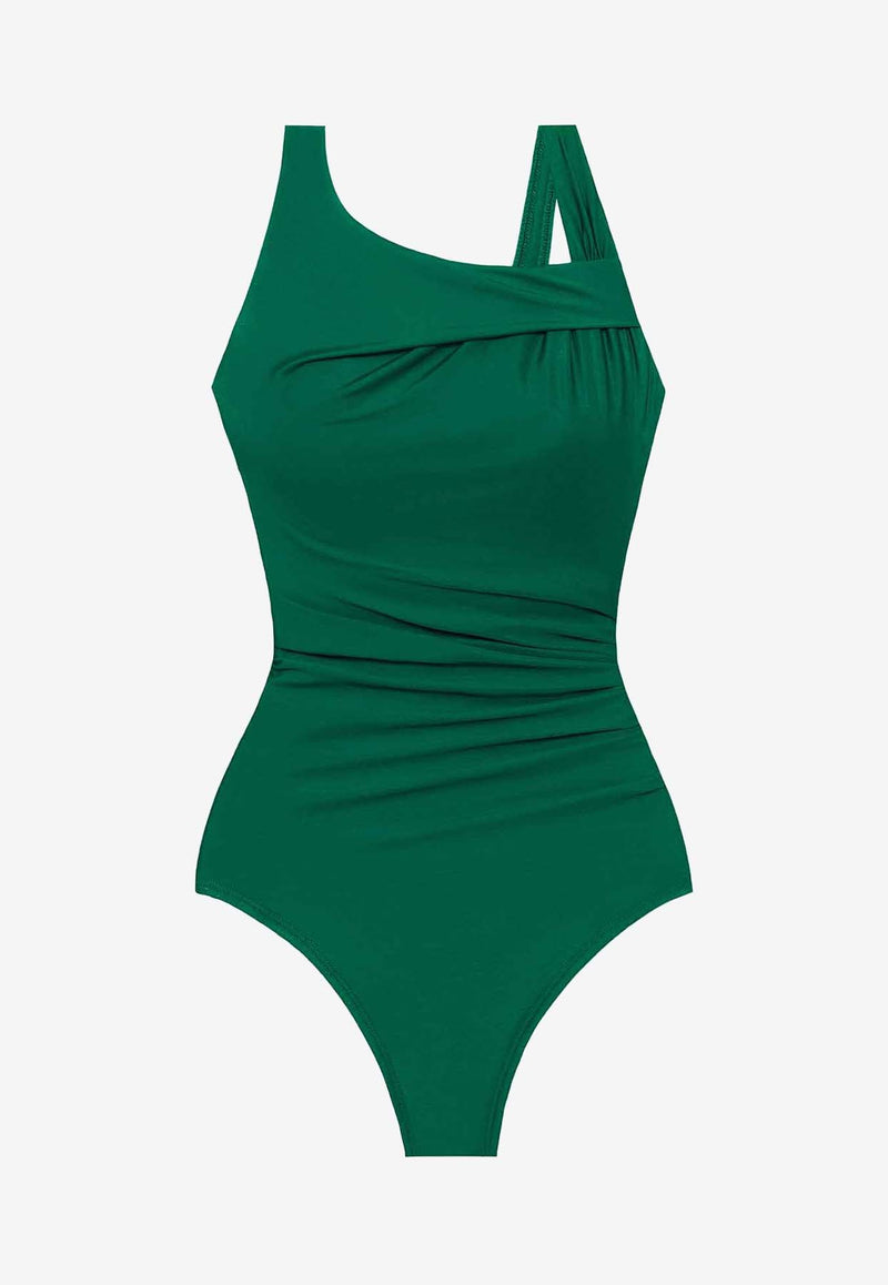 Miraclesuit Rock Solid Avra One-Piece Swimsuit Green 