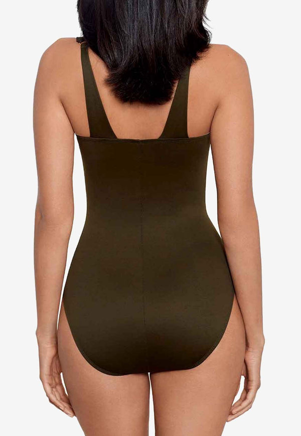 Miraclesuit Network Azura One-Piece Swimsuit Olive