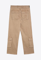 Represent R3CA Denim Cargo Pants Beige MLM6090CO/O_REPRE-496