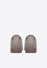 Represent Virtus Leather and Suede Low-Top Sneakers Taupe MLM91133-204GREY