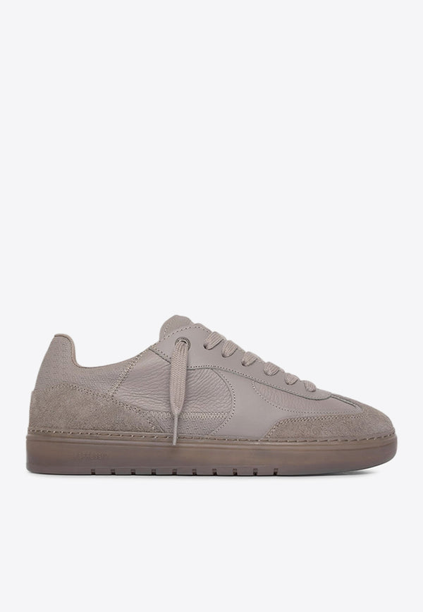 Represent Virtus Leather and Suede Low-Top Sneakers Taupe MLM91133-204GREY