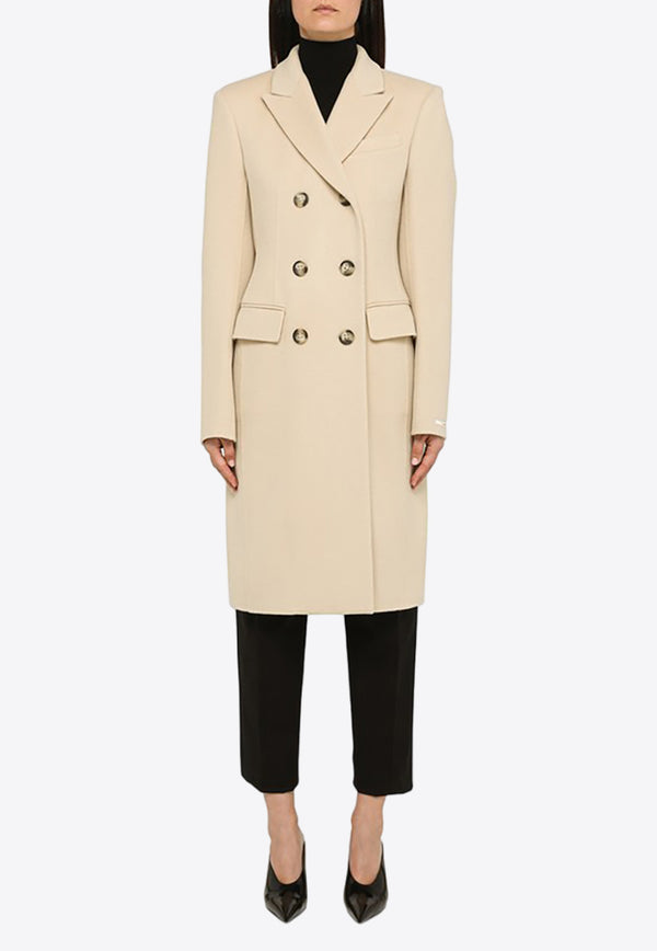 Sportmax Double-Breasted Wool Coat MORGANAWO/N_SPORM-092