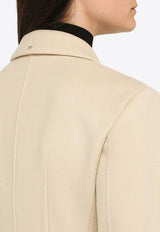 Sportmax Double-Breasted Wool Coat MORGANAWO/N_SPORM-092