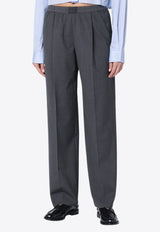 Miu Miu Wool Tailored Pants Gray MP1841OOO1XMY/Q_MIU-F0480