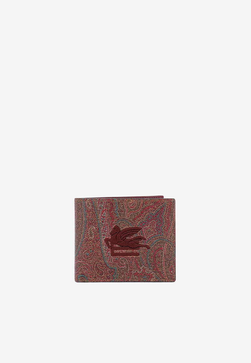 Etro Pegaso Logo Paisley Jacquard Wallet MP2D0001-AA012 M0019