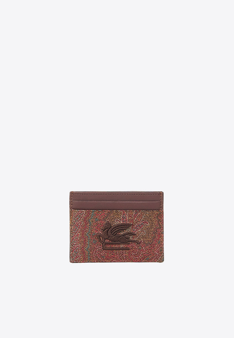 Etro Paisley Jacquard Cardholder With Pegaso Logo MP2E0001-AA012 M0019