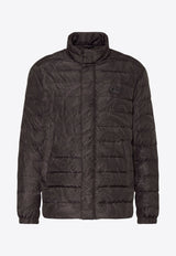 Etro Paisley Jacquard Zip-Up Down Jacket Black MRBB000199SAS01X0810BLACK