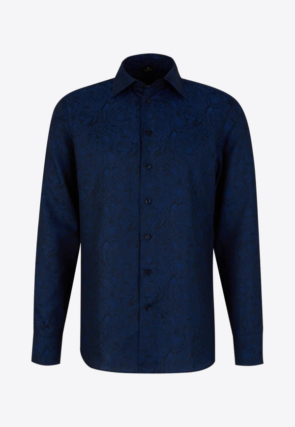 Etro Paisley Print Motif Shirt MRIB0001-99TJ509 S9002