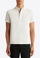 Etro Embroidered Pegaso Pique Polo T-shirt MRMD0005-AC174 W0800