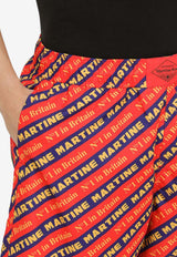 Martine Rose All-Over Logo Swim Shorts MRSS24138PL/O_MARTI-BESPRI