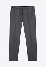 Thom Browne Tailored Slim Wool Pants Gray MTC159A00626/P_THOMB-035