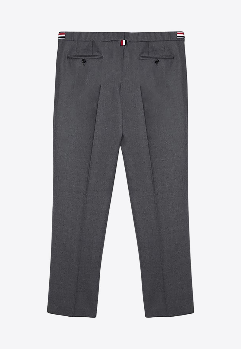 Thom Browne Tailored Slim Wool Pants Gray MTC159A00626/P_THOMB-035