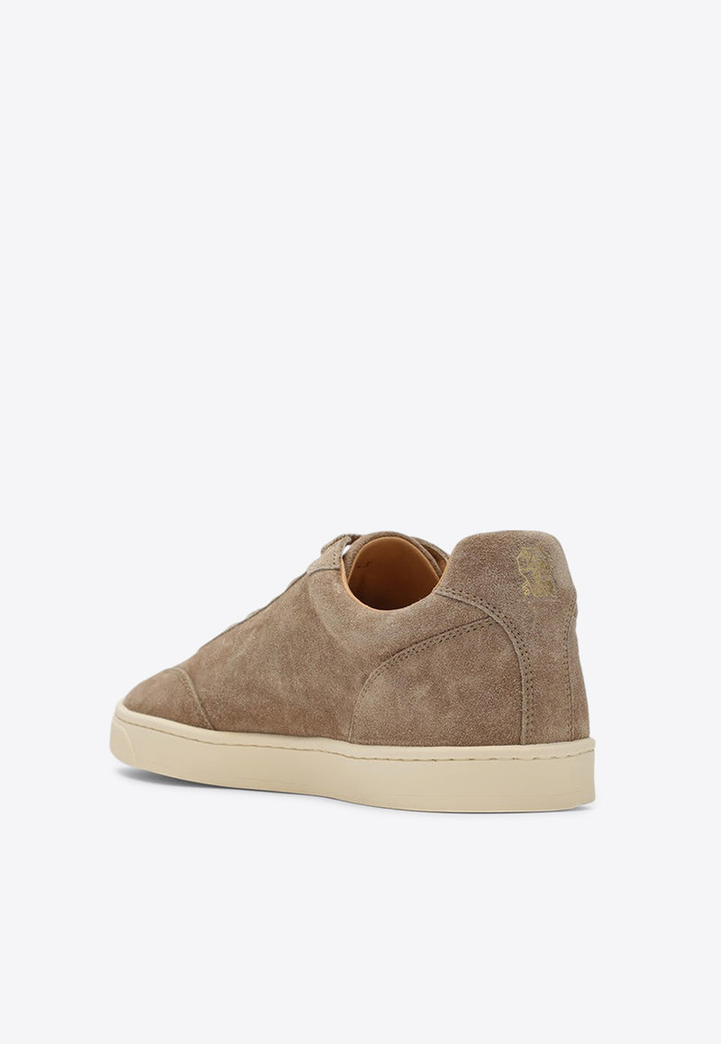 Brunello Cucinelli Suede Low-Top Sneakers MZUSILN311LE/P_CUCIN-C8051 MZUSILN311LE/P_CUCIN-C8051_600-40