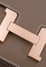 Hermès Constance 18 in Etoupe Epsom Leather with Rose Gold Hardware