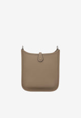 Hermès Mini Evelyne 16 Amazone in Beige Marfa Clemence Leather with Palladium Hardware