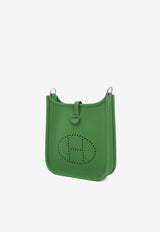 Hermès Mini Evelyne 16 Amazone in Vert Yucca Clemence Leather with Palladium Hardware