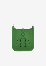 Hermès Mini Evelyne 16 Amazone in Vert Yucca Clemence Leather with Palladium Hardware