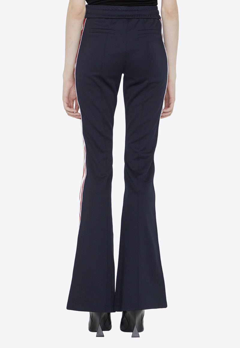 Balmain Drawstring Flared Pants Blue BF1OB110JG70--SJV