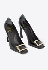 Roger Vivier Belle Vivier Trompette 100 Pumps in Patent Leather RVW40115280-D1P-B999 Black