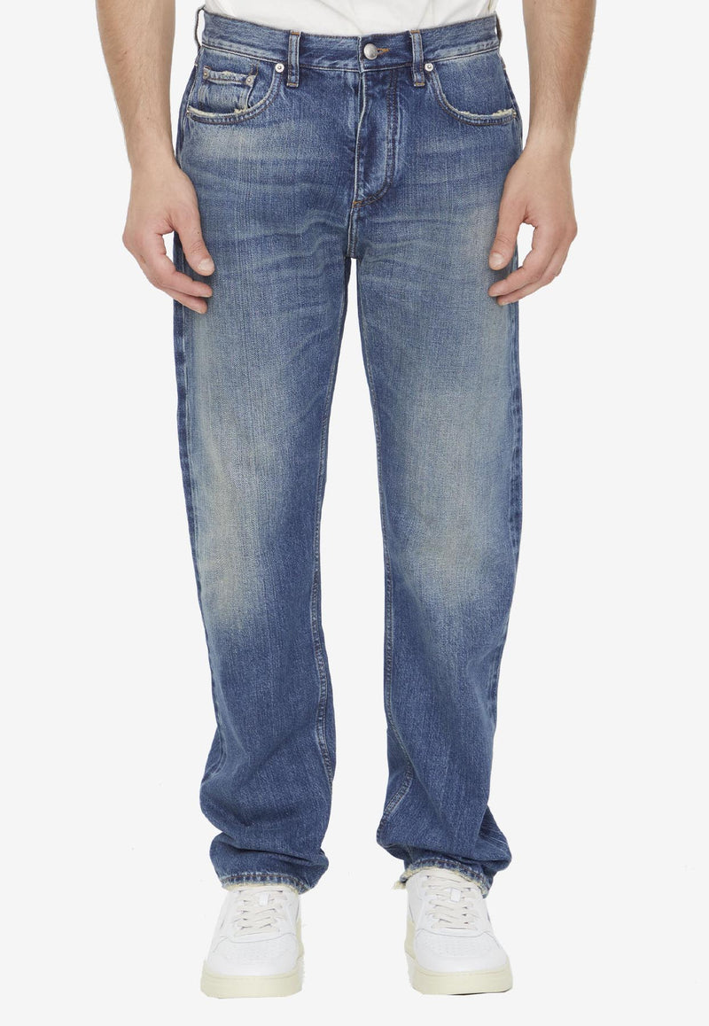 Burberry Straight-Leg Jeans 8071547--B6282 Blue