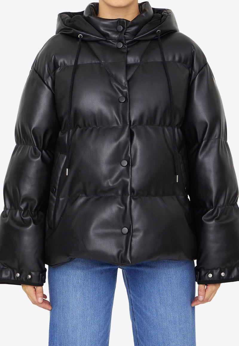 Stella McCartney Alter Mat Nylon Puffer Jacket Black 680077-3BU393-1000