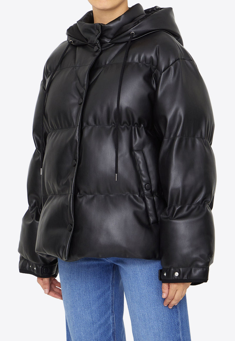 Stella McCartney Alter Mat Nylon Puffer Jacket Black 680077-3BU393-1000