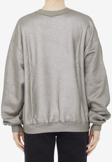 Alexander Wang Dollar Bill Crewneck Sweatshirt Silver UCC3231645--355