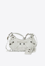 Balenciaga Small Le Cagole Shoulder Bag White 671307-1VG9Y-9104