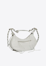 Balenciaga Small Le Cagole Shoulder Bag White 671307-1VG9Y-9104