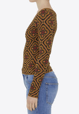 Etro Jacquard Pattern Sweater 11926-9214-1 Multicolor