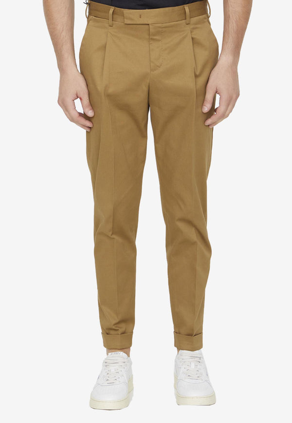 PT Torino Slim-Leg Chino Pants Beige CORSZAZ40FWD-NU64-0090