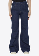 MOTHER The Hustler Roller Wide-Leg Jeans 10607-259-DWJ