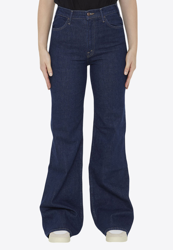 MOTHER The Hustler Roller Wide-Leg Jeans 10607-259-DWJ