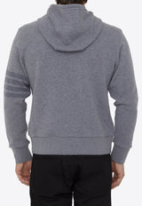 Thom Browne Classic 4-Bar Stripe Detail Hooded Sweatshirt MJT390A-J0088-055