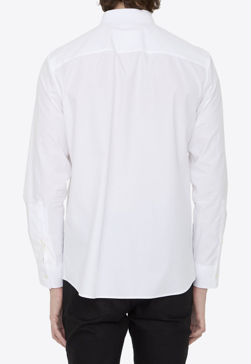 Valentino Rockstud Long-Sleeved Shirt White 4V3AB29C-4WW-0BO