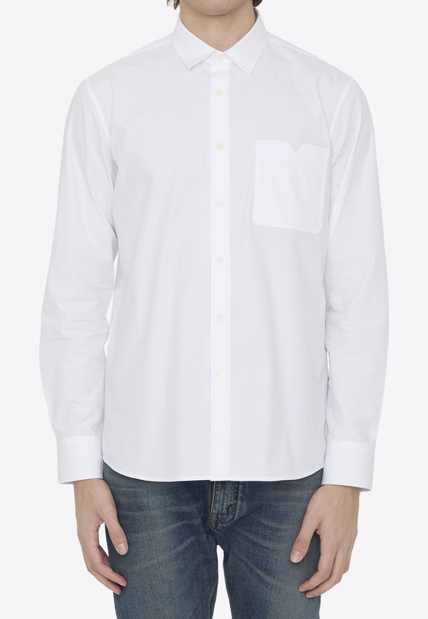 Valentino Classic Buttoned Shirt White 4V3AB777-4WW-0BO