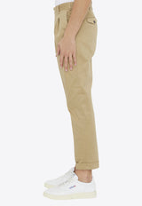 PT Torino Cropped Chino Pants Beige CORSZAZ40FWD-NU64-0020