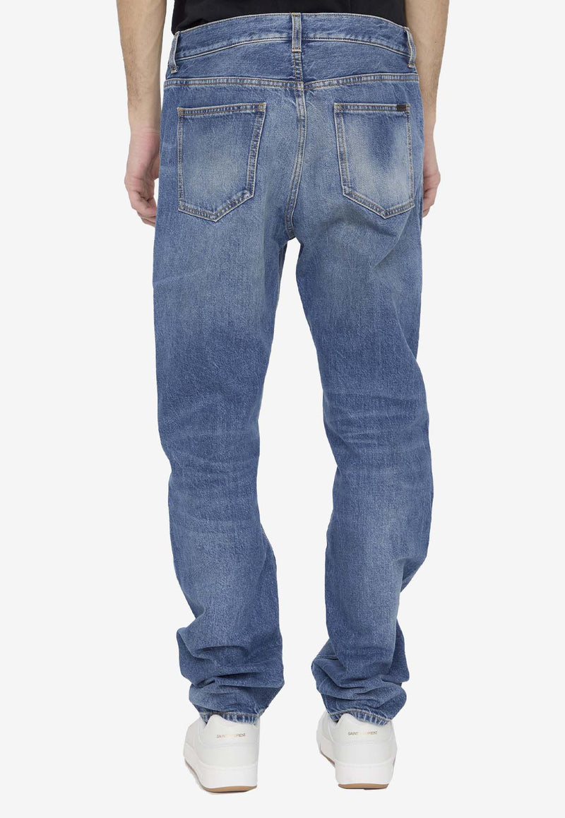 Saint Laurent Low-rise Washed-Out Jeans 757190-Y09XB-5069