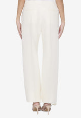 Valentino Toile Iconographe Tailored Pants Cream 4B3RB4M7-8G5-A03