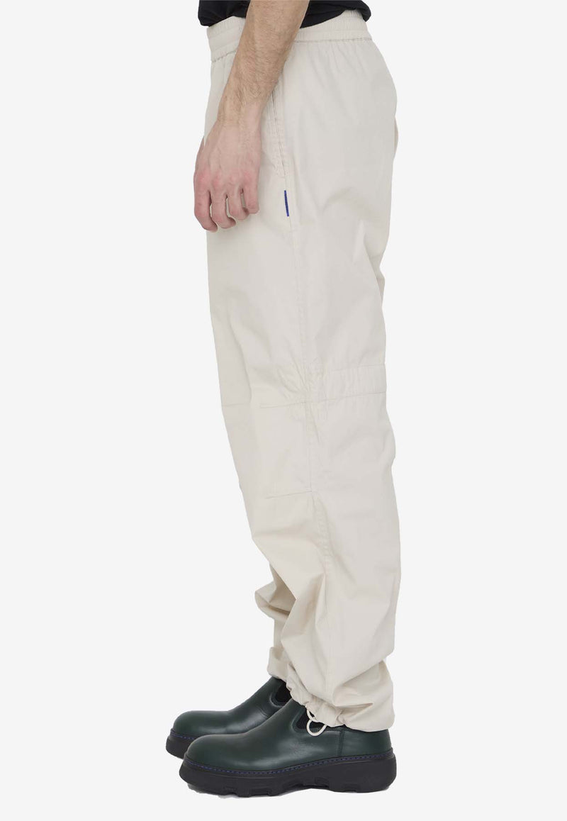 Burberry Elasticated Waistband Track Pants Cream 8080652--B7040