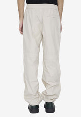 Burberry Elasticated Waistband Track Pants Cream 8080652--B7040