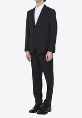 Lardini Single-Breasted Wool Suit EQ7754-SK62403-999