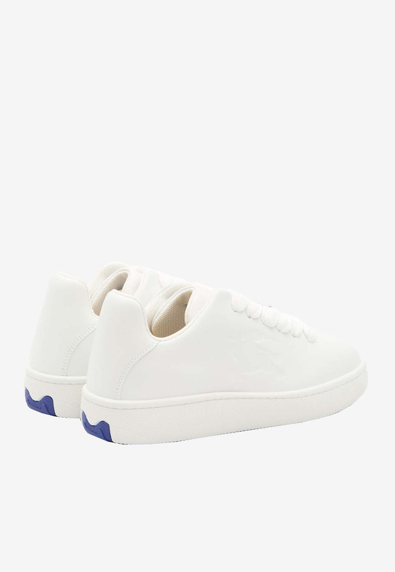 Burberry Box Calf Leather Sneakers White 8083385--A1464